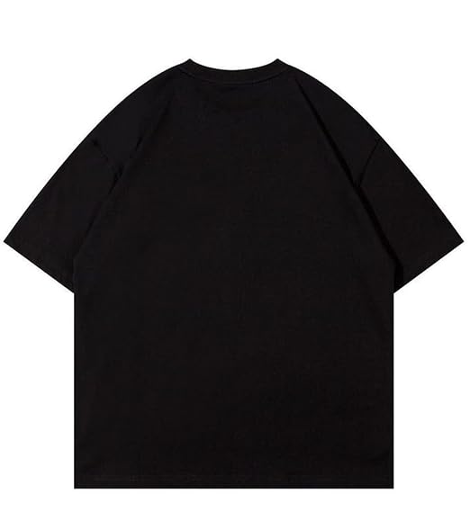 Buy Vespberry Y2k Black Oversized T Shirt for Men and Women